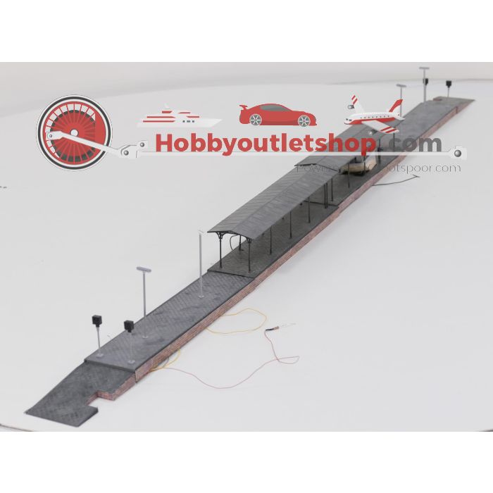 Schaal H0 Faller 193120 seinhuis "Waldbrunn" met perron delen #9071 - sku: 20260227053544 - Used - Very good condition - Photo 8