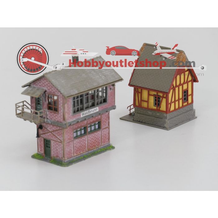 Schaal H0 Faller 193120 seinhuis "Waldbrunn" met perron delen #9071 - sku: 20260227053544 - Used - Very good condition - Photo 12