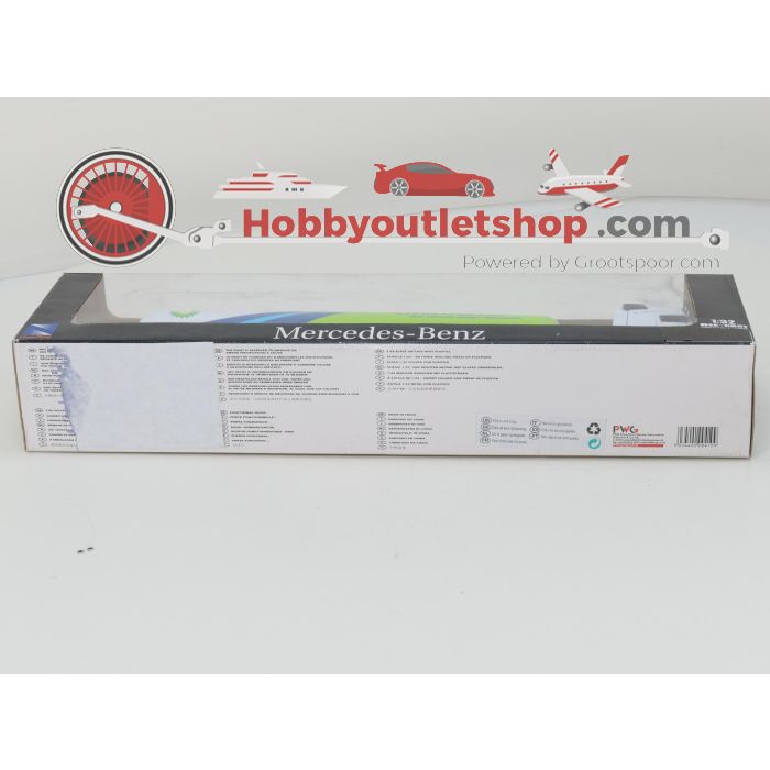 Schaal 1:32 NewRay Mercedes-Benz vrachtwagen "bp ultimate" #9100 - sku: 20260305112142 - Used - Very good condition - Photo 4