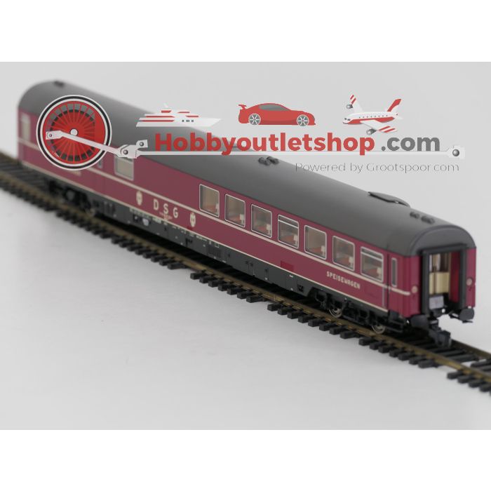 Schaal H0 Roco 74104 en 74105 set: 1/2 4-tlg. F-Zug „Toller Bomberg“ en 2-tlg. F-Zug "Bomberg" van de DB #9127 - sku: 20260317030611 - Gebruikt - Zo goed als nieuw - Afbeelding 3