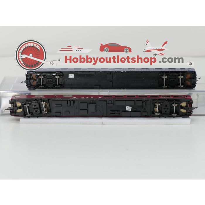 Schaal H0 Roco 74104 en 74105 set: 1/2 4-tlg. F-Zug „Toller Bomberg“ en 2-tlg. F-Zug "Bomberg" van de DB #9127 - sku: 20260317030611 - Gebruikt - Zo goed als nieuw - Afbeelding 10