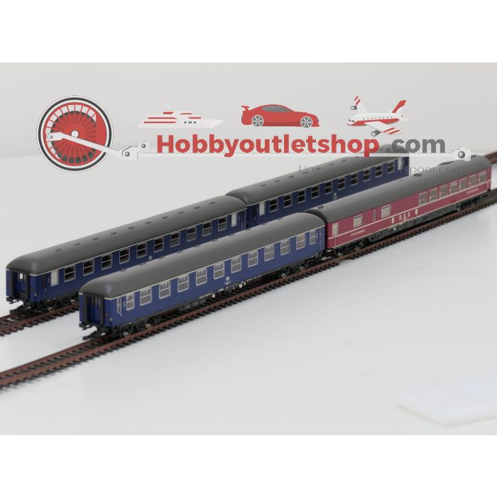 Schaal H0 Roco 74104 en 74105 set: 1/2 4-tlg. F-Zug „Toller Bomberg“ en 2-tlg. F-Zug "Bomberg" van de DB #9127 - sku: 20260317030611 - Gebruikt - Zo goed als nieuw - Afbeelding 20