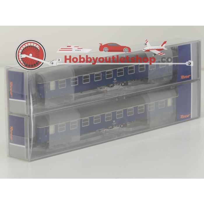 Schaal H0 Roco 74104 en 74105 set: 1/2 4-tlg. F-Zug „Toller Bomberg“ en 2-tlg. F-Zug "Bomberg" van de DB #9127 - sku: 20260317030611 - Gebruikt - Zo goed als nieuw - Afbeelding 26