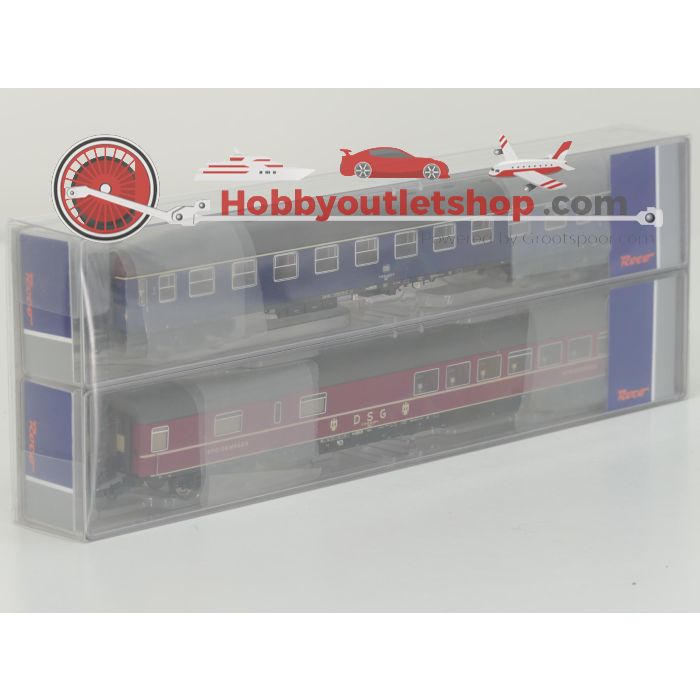 Schaal H0 Roco 74104 en 74105 set: 1/2 4-tlg. F-Zug „Toller Bomberg“ en 2-tlg. F-Zug "Bomberg" van de DB #9127 - sku: 20260317030611 - Gebruikt - Zo goed als nieuw - Afbeelding 28