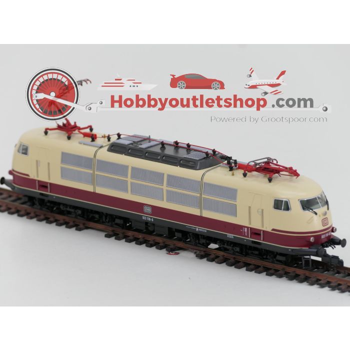 Schaal H0 Roco 72278, 74135 en 74136 TEE-set BR103 met TEE-rijtuigen "Rheingold" Teil 1 en 2 van de DB. Digitaal #9129 - sku: 20260317044707 - Gebruikt - Nieuwstaat - Afbeelding 42