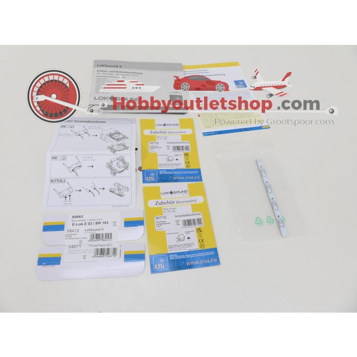 Schaal H0 Roco 72278, 74135 en 74136 TEE-set BR103 met TEE-rijtuigen "Rheingold" Teil 1 en 2 van de DB. Digitaal #9129 - sku: 20260317044707 - Gebruikt - Nieuwstaat - Afbeelding 5