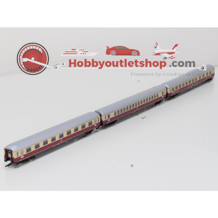 Schaal H0 Roco 72278, 74135 en 74136 TEE-set BR103 met TEE-rijtuigen "Rheingold" Teil 1 en 2 van de DB. Digitaal #9129 - sku: 20260317044707 - Gebruikt - Nieuwstaat - Afbeelding 6