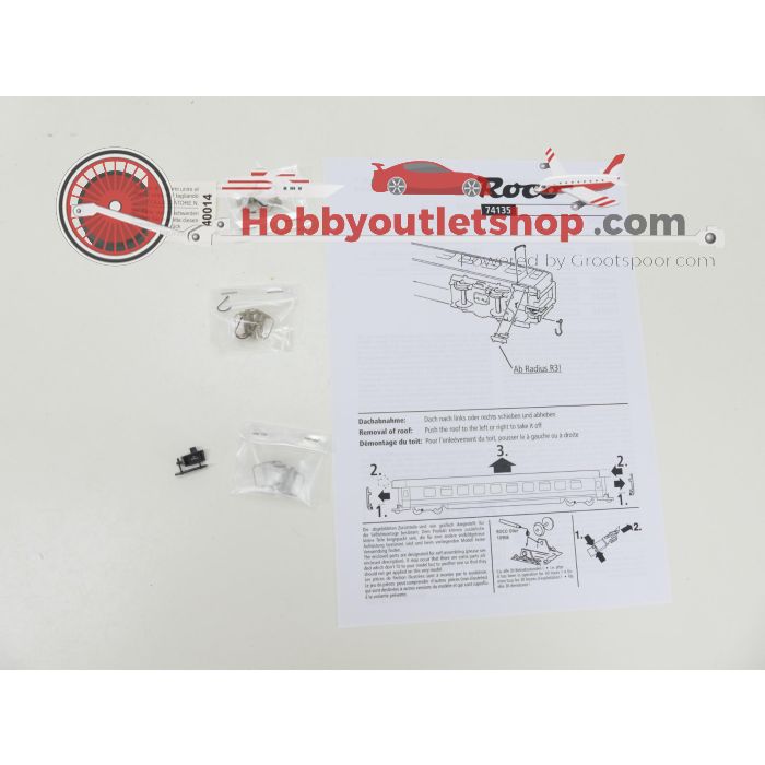 Schaal H0 Roco 72278, 74135 en 74136 TEE-set BR103 met TEE-rijtuigen "Rheingold" Teil 1 en 2 van de DB. Digitaal #9129 - sku: 20260317044707 - Gebruikt - Nieuwstaat - Afbeelding 20