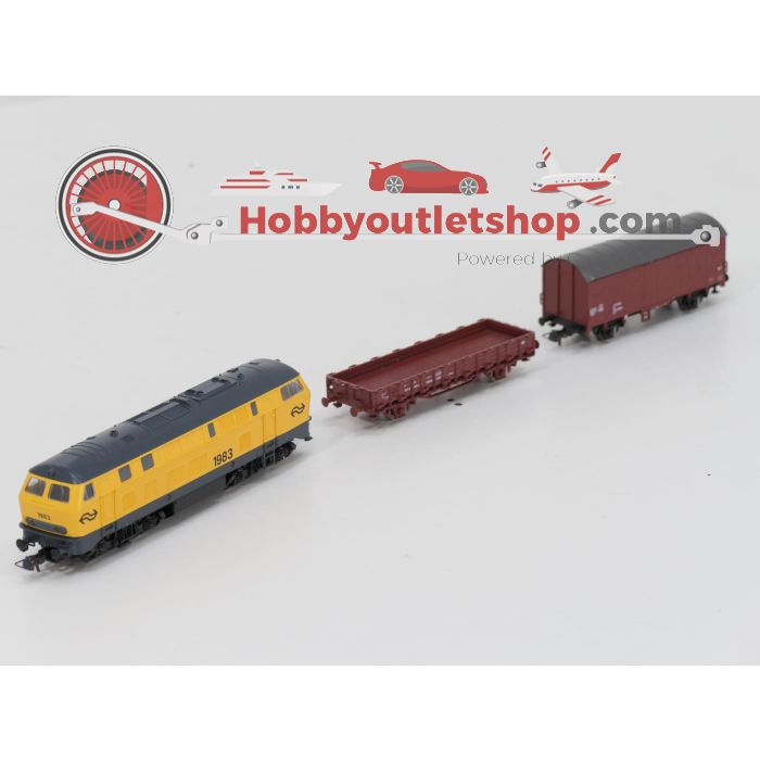 Schaal H0 Roco 41128 startset BR 1900 met goederenwagons van de NS #9176 - sku: 20260331022059 - Gebraucht - Guter Zustand - Bild 6