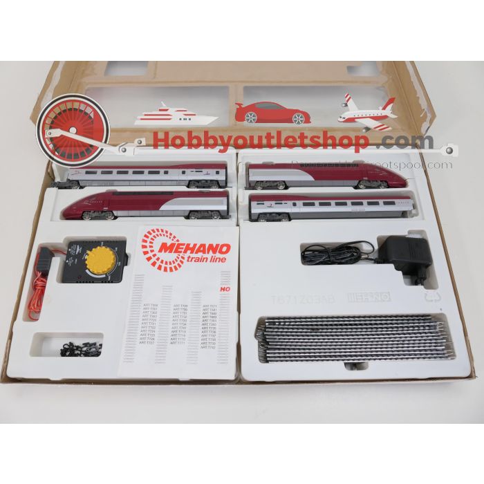 Schaal H0 Mehano T671 startset Thalys van de PBKA #9177 - sku: 20260331031417 - Gebruikt - Goede staat - Afbeelding 2