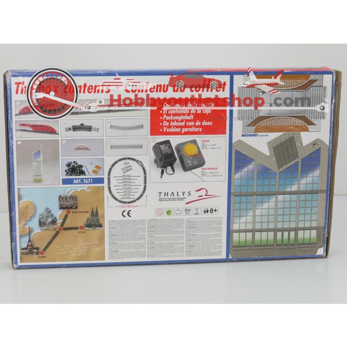 Schaal H0 Mehano T671 startset Thalys van de PBKA #9177 - sku: 20260331031417 - Gebruikt - Goede staat - Afbeelding 12