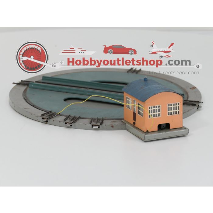 Schaal H0 Märklin 410M en 456 draaischijf met fluithuisje #9195 - sku: 20260407084543 - Gebruikt - Goede staat - Afbeelding 4