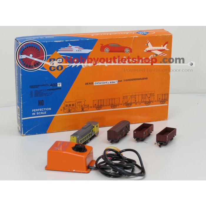 Schaal H0 Roco 4155, 4311C, 4028 en 4315 B goederentrein set van de NS #9197 - sku: 20260407103600 - Gebraucht - Guter Zustand - Bild 27