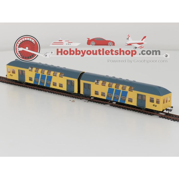 Schaal H0 Piko 5/0763/000 treinstel dubbeldekkers 2-delig van de NS #9203 - sku: 20260407022715 - Gebruikt - Goede staat - Afbeelding 2