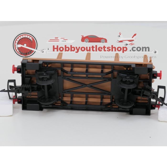 Playmobil 4105 platte wagen met rongen - sku: 20260410012821 - Gebruikt - Zeer goede staat - Afbeelding 3