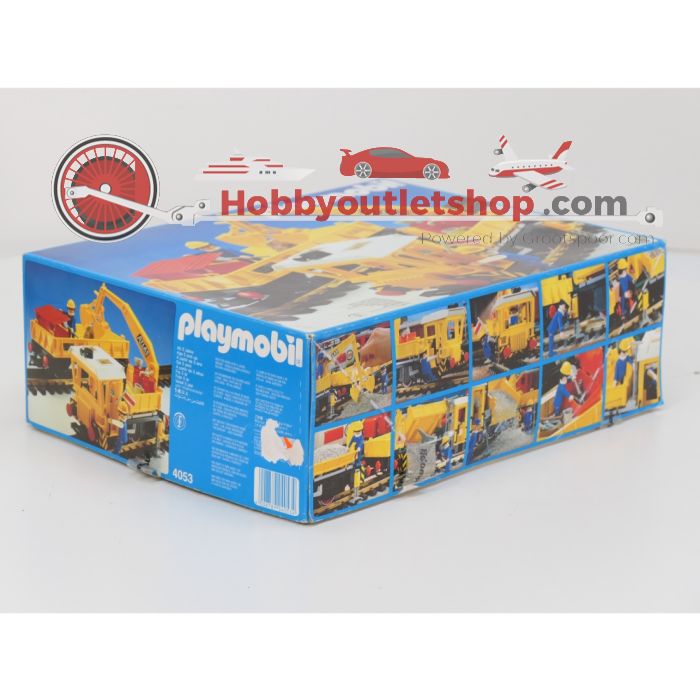 Playmobil 4053 Kraanlok met wagon en bemanning - sku: 20260430020550 - Gebruikt - Zo goed als nieuw - Afbeelding 2