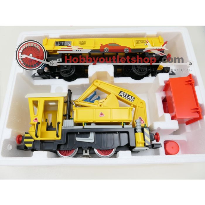 Playmobil 4053 Kraanlok met wagon en bemanning - sku: 20260430020550 - Gebruikt - Zo goed als nieuw - Afbeelding 3