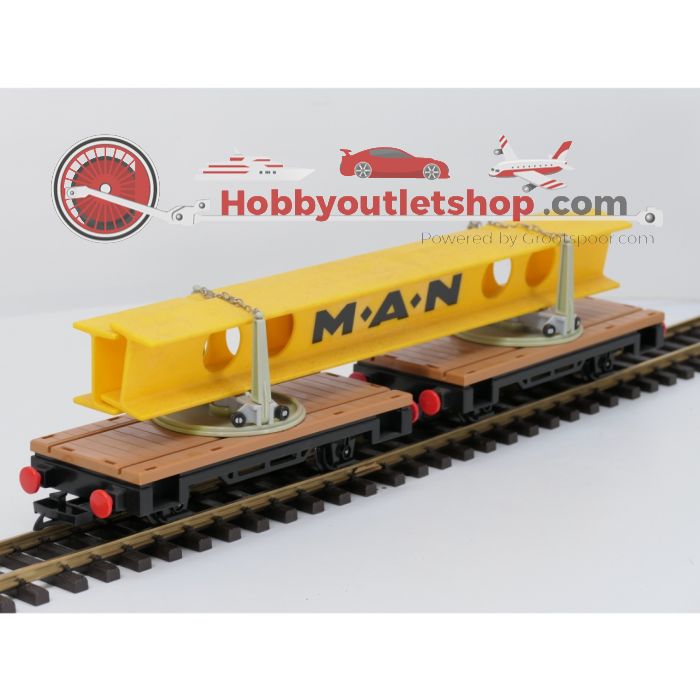 Playmobil 4109 Schwertransportwagen mit MAN-Ladung - sku: 20260430024110 - Used - Very good condition - Photo 3