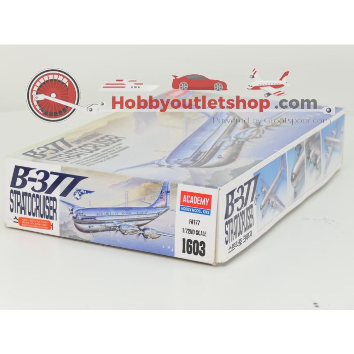 Schaal 1:72 Academy 1603 Boeing B-377 Clipper Nightingale Stratocruiser PAA #9321 - sku: 20260507120652 - Neu - Bild 5