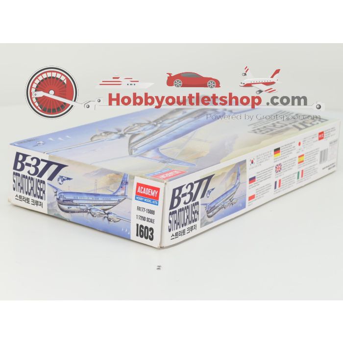 Schaal 1:72 Academy 1603 Boeing B-377 Clipper Nightingale Stratocruiser PAA #9321 - sku: 20260507120652 - Neu - Bild 6
