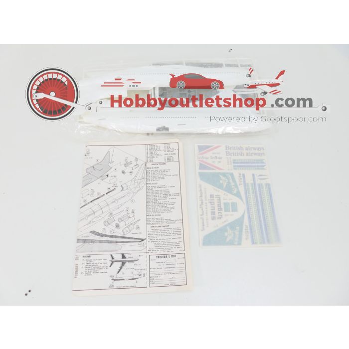 Schaal 1:125 Haller 451 Lockheed 1011 TriStar Britisch airways/Saudia Arabian airlines #9325 - sku: 20260507041603 - New - Photo 3