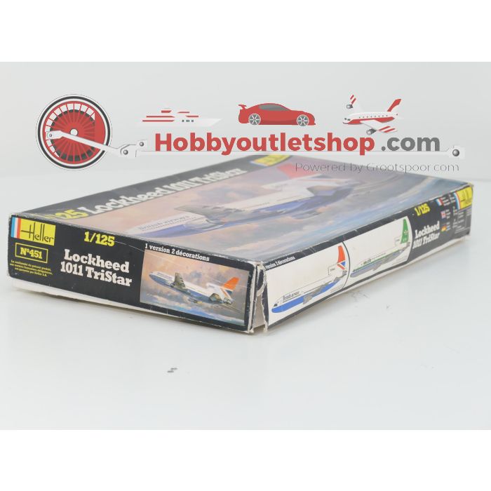 Schaal 1:125 Haller 451 Lockheed 1011 TriStar Britisch airways/Saudia Arabian airlines #9325 - sku: 20260507041603 - New - Photo 4