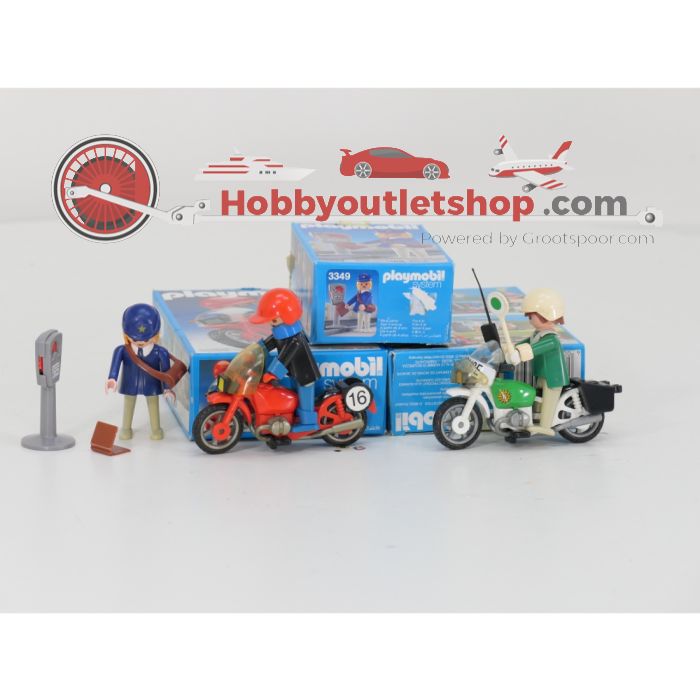 Playmobil 3564 3349 3565 Set Motoragent Lovely Rita Motorrijder OVP #9510 - sku: 20260514085523 - Used - Very good condition - Photo 2