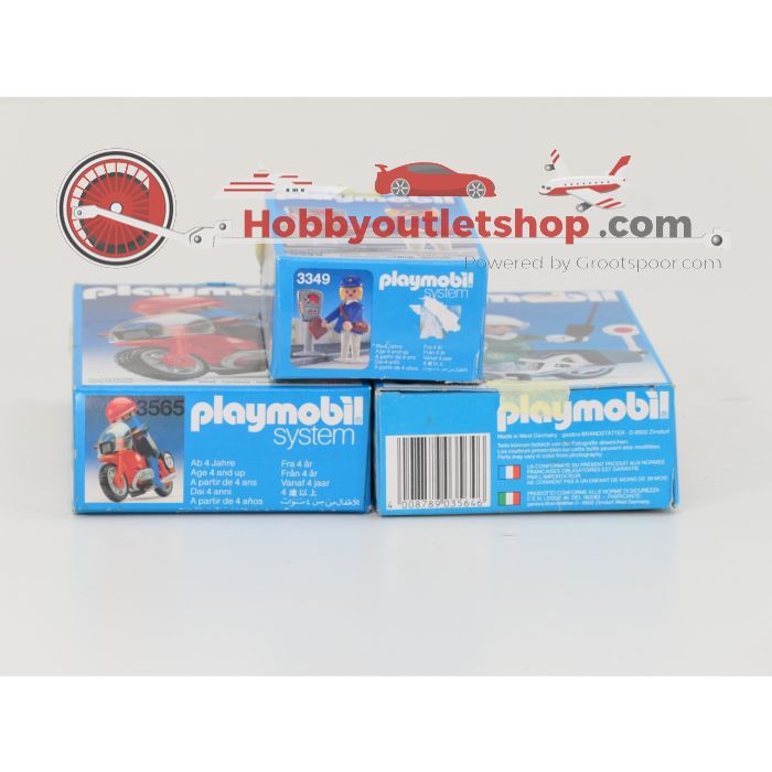 Playmobil 3564 3349 3565 Set Motoragent Lovely Rita Motorrijder OVP #9510 - sku: 20260514085523 - Used - Very good condition - Photo 3