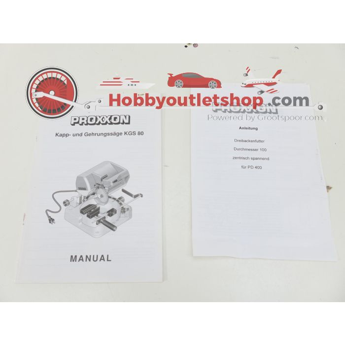 OVP Proxxon Micromot KGS 80 Verstek- en afkortzaag 200 W & gratis verlengsnoer #9357 - sku: 20260514102340 - Gebruikt - Zeer goede staat - Afbeelding 6