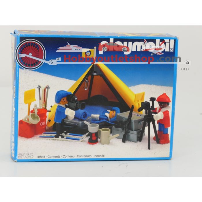 Playmobil 3463 Poolexpeditie met tent OVP #9514 - sku: 20260514122655 - Used - Very good condition - Photo 3