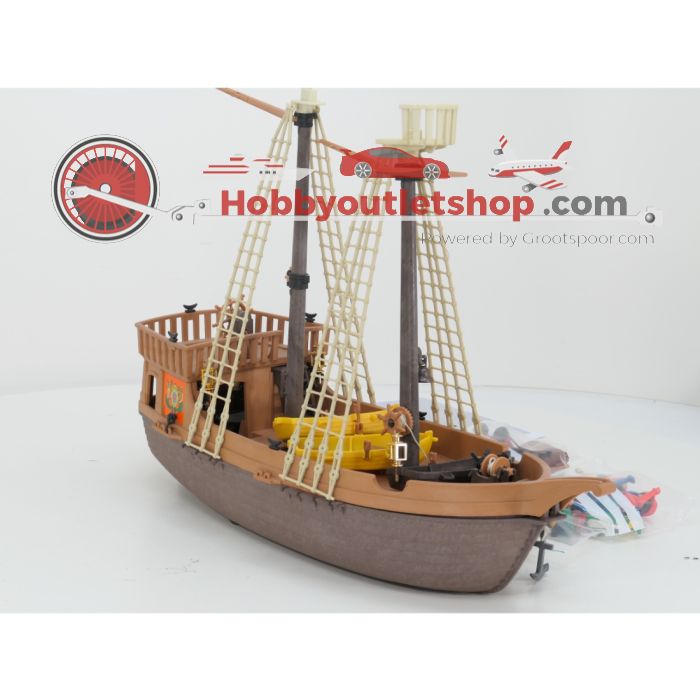 Playmobil 3750 Piratenschip met 8 piraten en accessoires #9517 - sku: 20260514021743 - Used - Very good condition - Photo 5