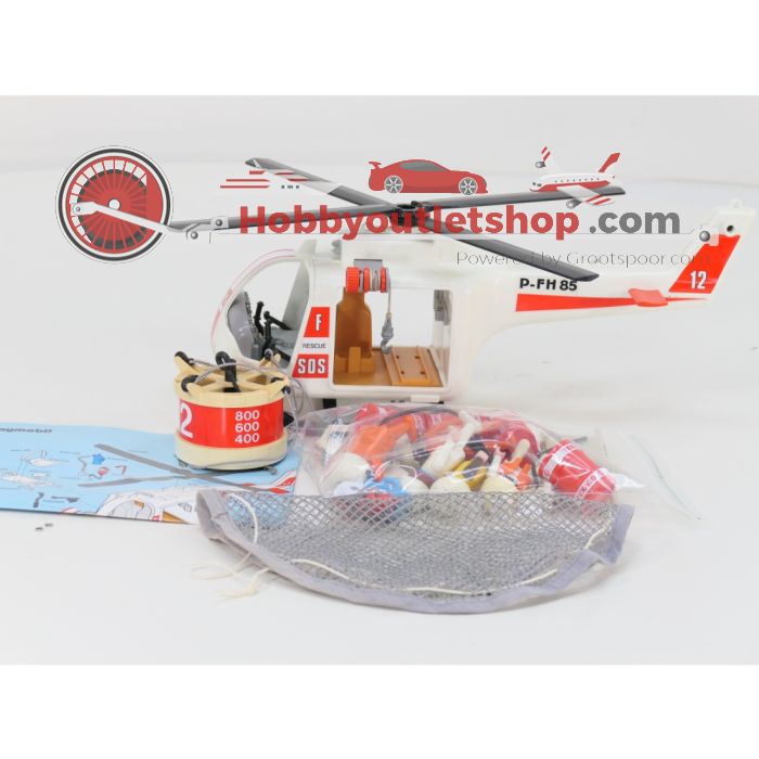 Playmobil 3789 Reddingshelikopter met accessoires #9519 - sku: 20260514033253 - Used - Very good condition - Photo 3