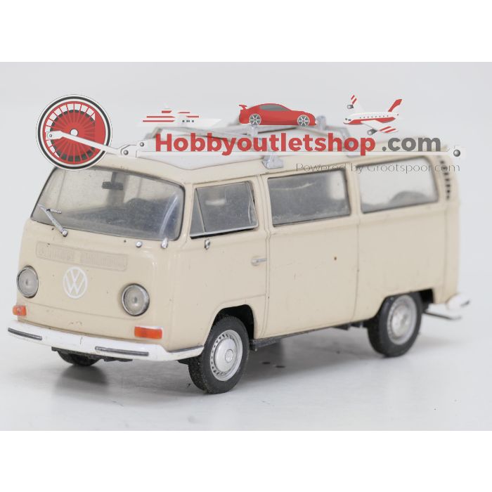 Schaal 1:24 Welly set 3x VW bus 2x creme & 1x polizei #9369 - sku: 20260514033158 - Used - Good condition - Photo 2