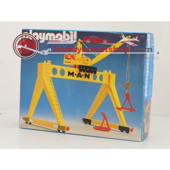 Playmobil 4210 Portaalkraan met OVP en ongebruikte onderdelen in folie #9521 - sku: 20260514043639 - New - Like new - Photo 3