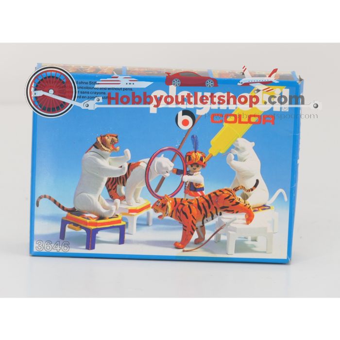 Playmobil 3646 Circus tijgertraining compleet met OVP #9528 - sku: 20260515102936 - Gebruikt - Zeer goede staat - Afbeelding 2