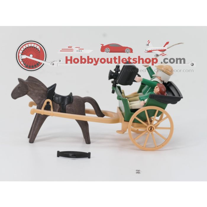 Playmobil 3481 Western koets met dokter inclusief handleiding en OVP #9527 - sku: 20260515102430 - Used - Very good condition - Photo 2