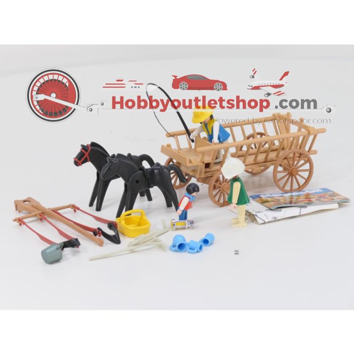 Playmobil 3503 boerenkar compleet OVP #9530 - sku: 20260515105655 - Gebruikt - Zeer goede staat - Afbeelding 2