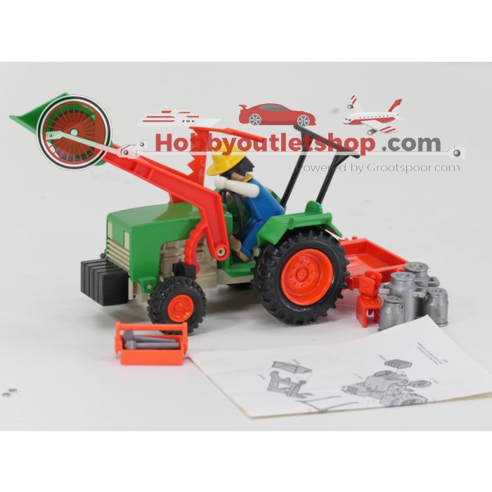 Playmobil 3500 Tractor met accessoires Compleet OVP #9541 - sku: 20260515023635 - Used - Very good condition - Photo 3
