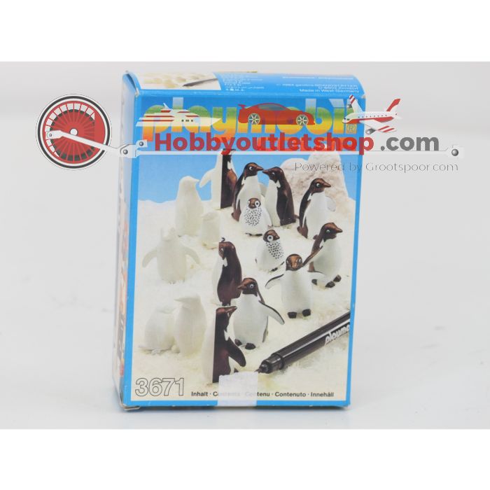 Playmobil 3671 Color pinguïns set overcompleet OVP #9542 - sku: 20260515025941 - Gebruikt - Zeer goede staat - Afbeelding 2