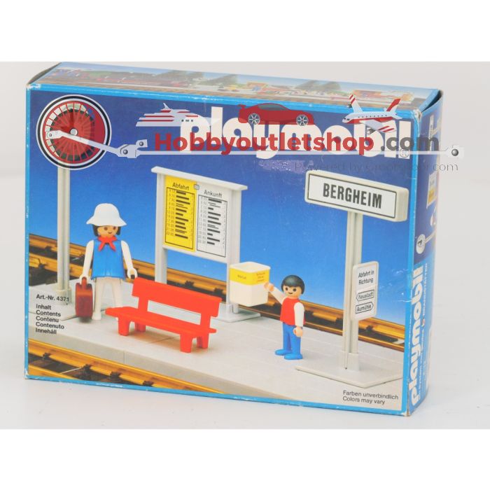 Playmobil 4370 & 4371 Perron met wachthuisje en accessoires OVP #9547 - sku: 20260515045332 - Gebruikt - Zeer goede staat - Afbeelding 9