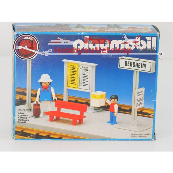 Playmobil 4370 & 4371 Perron met wachthuisje en accessoires OVP #9547 - sku: 20260515045332 - Gebruikt - Zeer goede staat - Afbeelding 3