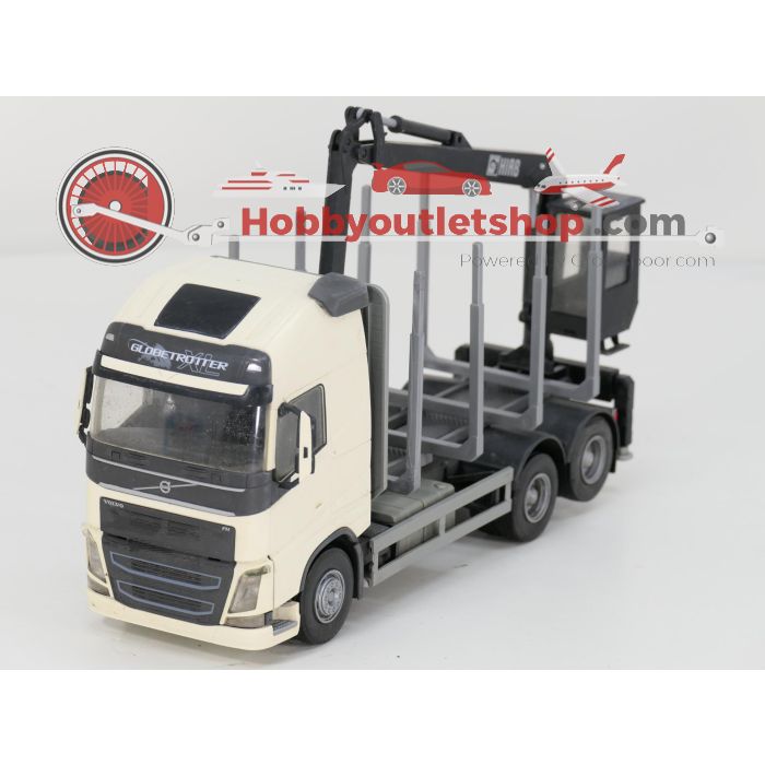 Schaal 1:25 EMEK Volvo FH12 6x4 Wit Hout Transporter met 4-as Houttransport trailer #9373 - sku: 20260519095820 - Gebruikt - Goede staat - Afbeelding 5