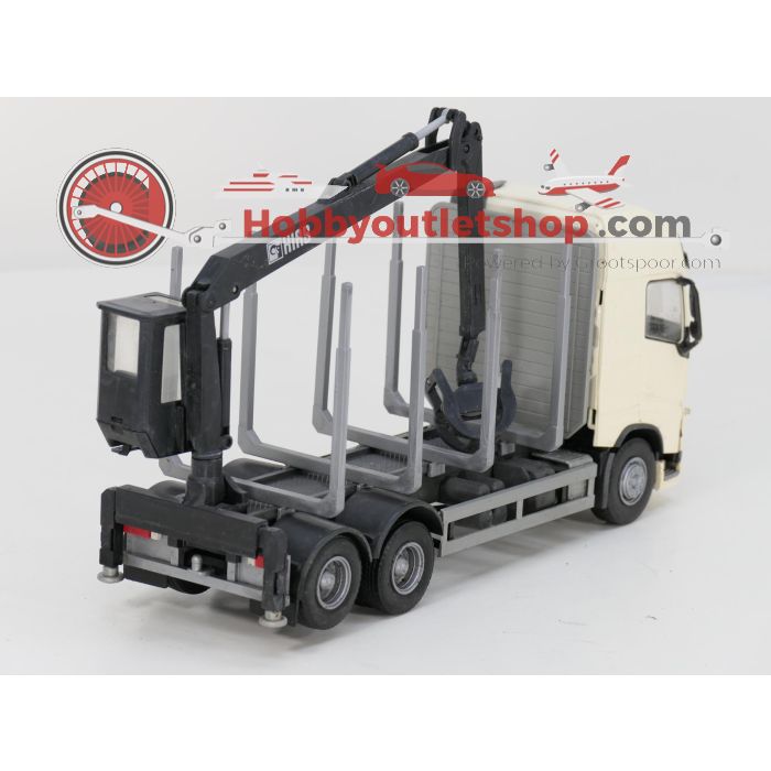 Schaal 1:25 EMEK Volvo FH12 6x4 Wit Hout Transporter met 4-as Houttransport trailer #9373 - sku: 20260519095820 - Gebruikt - Goede staat - Afbeelding 6