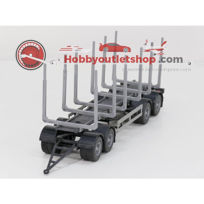 Schaal 1:25 EMEK Volvo FH12 6x4 Wit Hout Transporter met 4-as Houttransport trailer #9373 - sku: 20260519095820 - Gebruikt - Goede staat - Afbeelding 8