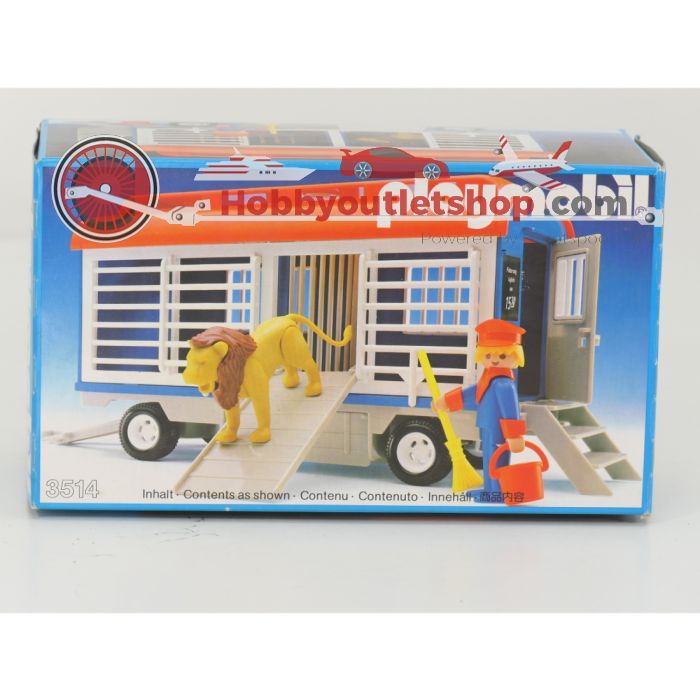 Playmobil 3514 Circus leeuwenwagen overcompleet OVP #9553 - sku: 20260520112516 - Gebruikt - Zeer goede staat - Afbeelding 2