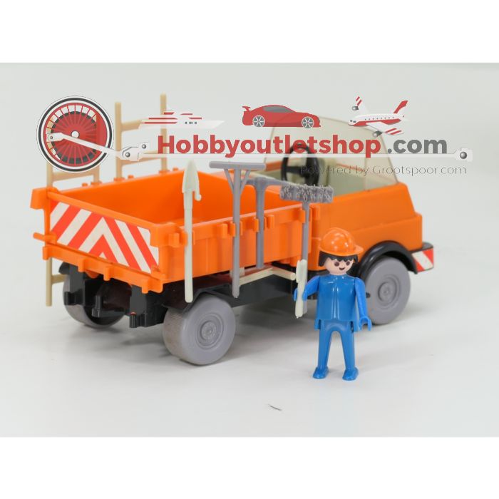 Playmobil 3203 auto wegonderhoud compleet #9587 - sku: 20260522043857 - Used - Very good condition - Photo 2