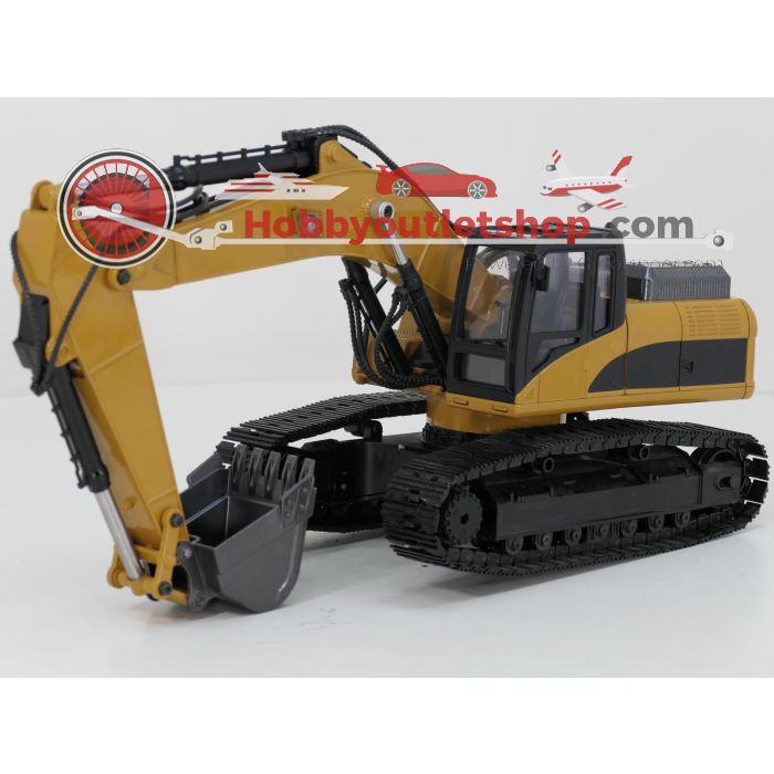 Schaal 1:14 CARSON 500907413 Metall Raupenbagger 23-Kanal RTR | RC Baumaschine Komplett-RTR #9395 - sku: 20260526041940 - Gebruikt - Zeer goede staat - Afbeelding 3
