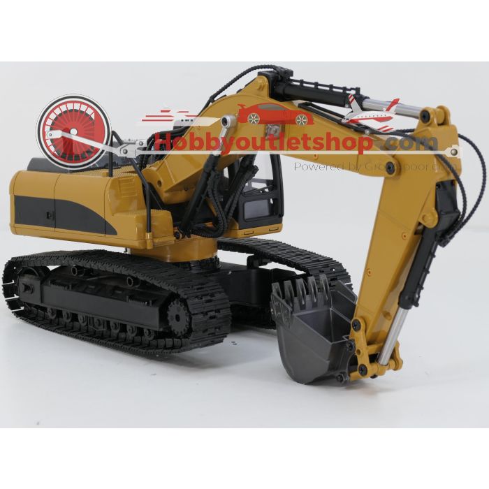 Schaal 1:14 CARSON 500907413 Metall Raupenbagger 23-Kanal RTR | RC Baumaschine Komplett-RTR #9395 - sku: 20260526041940 - Gebruikt - Zeer goede staat - Afbeelding 6