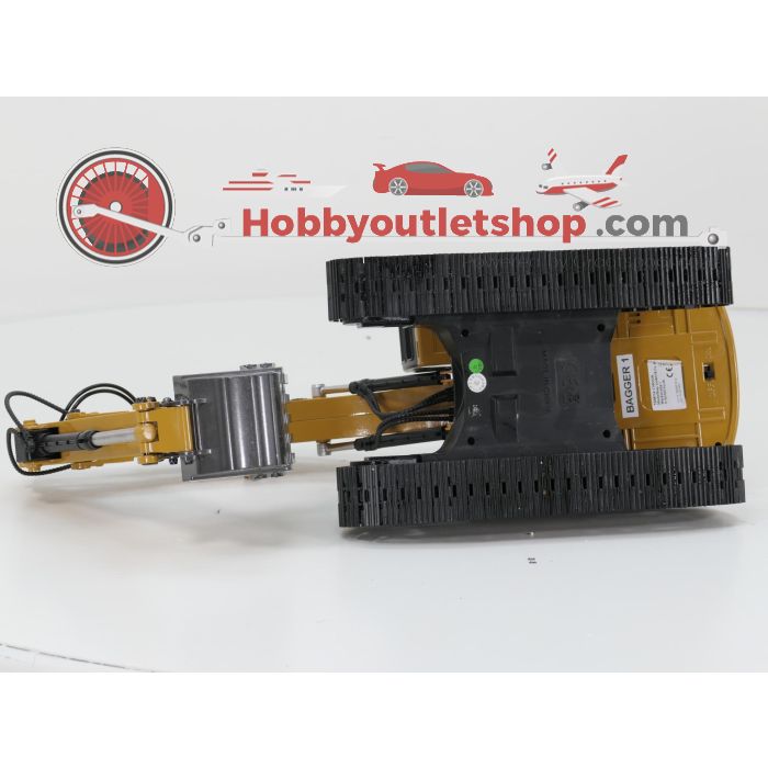 Schaal 1:14 CARSON 500907413 Metall Raupenbagger 23-Kanal RTR | RC Baumaschine Komplett-RTR #9395 - sku: 20260526041940 - Gebruikt - Zeer goede staat - Afbeelding 7