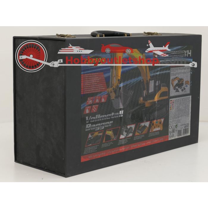 Schaal 1:14 CARSON 500907413 Metall Raupenbagger 23-Kanal RTR | RC Baumaschine Komplett-RTR #9395 - sku: 20260526041940 - Gebruikt - Zeer goede staat - Afbeelding 14